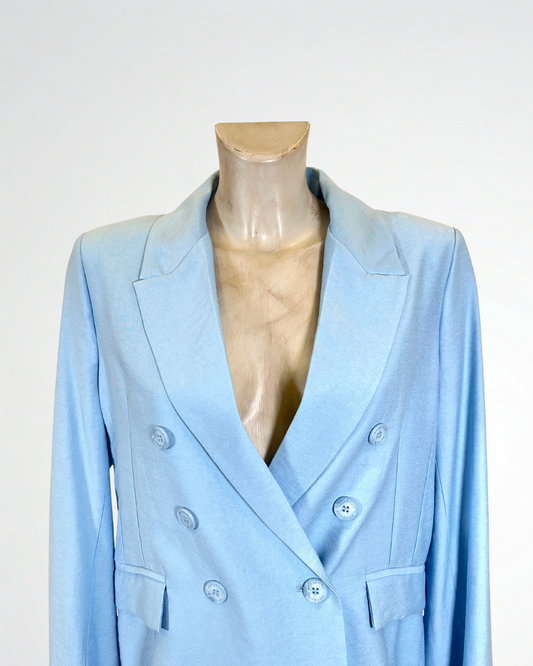 Completo giacca e pantalone azzurro