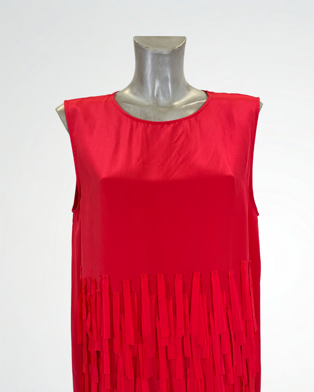 Abito midi senza maniche