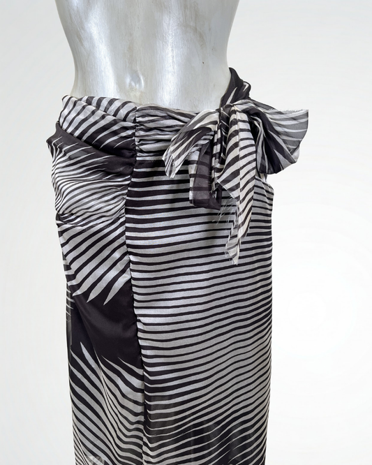 Gonna fantasia con fiocco