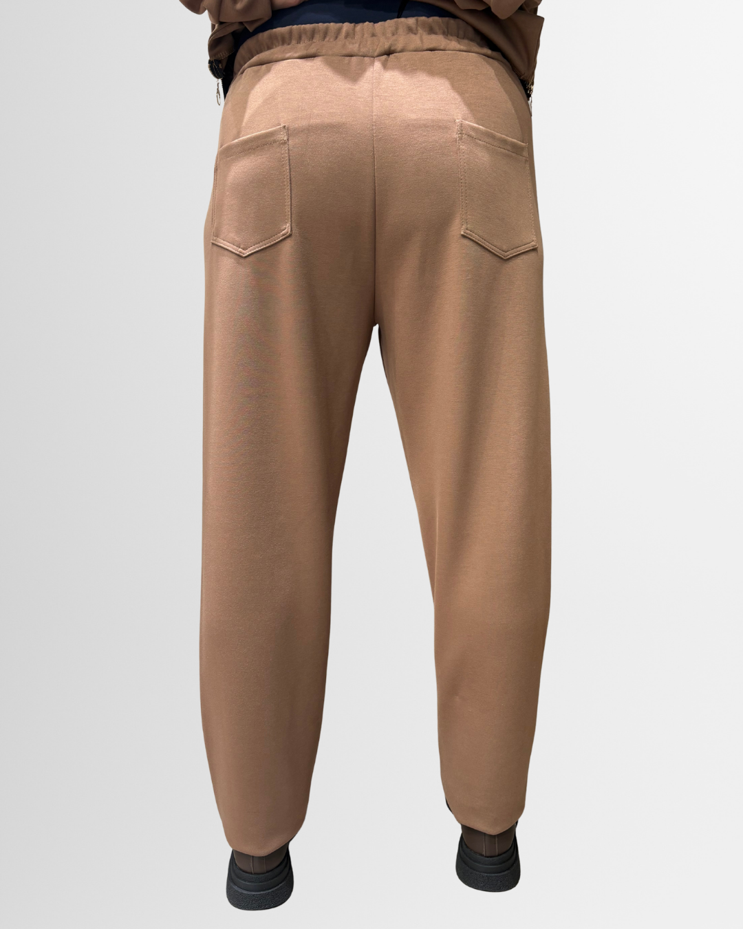 Pantalone tuta marrone
