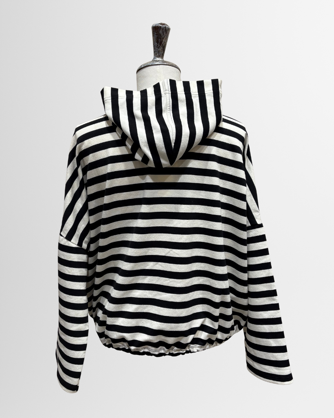 Felpa corona a righe