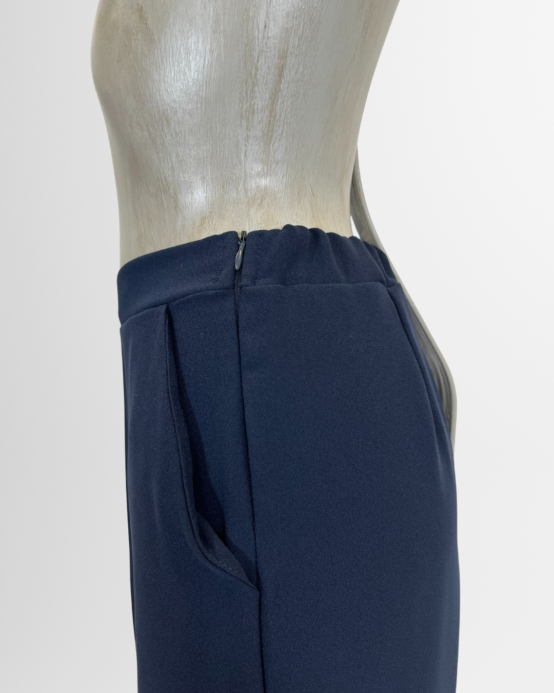 Pantaloni palazzo fluidi Blu