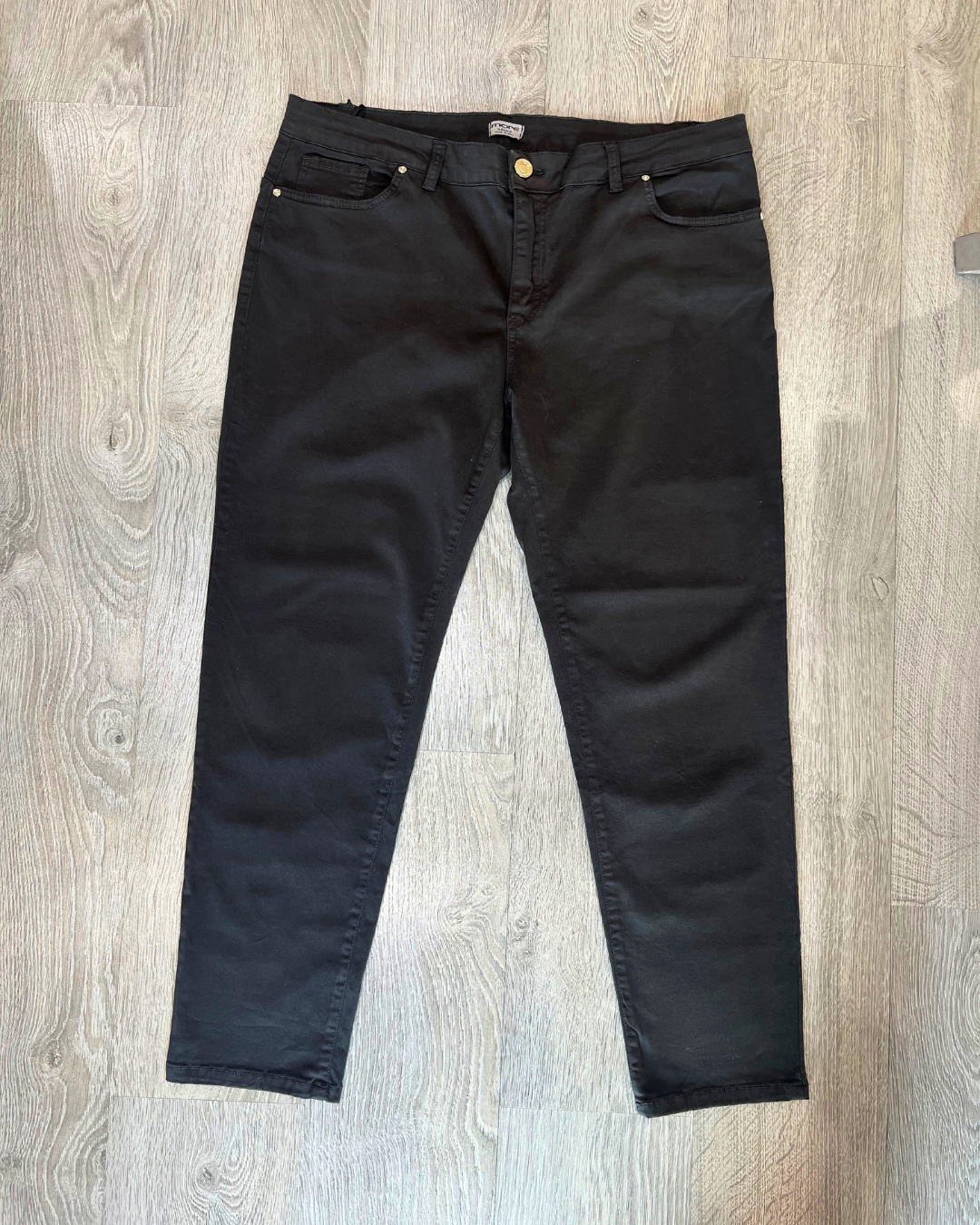 Pantalone slim marrone