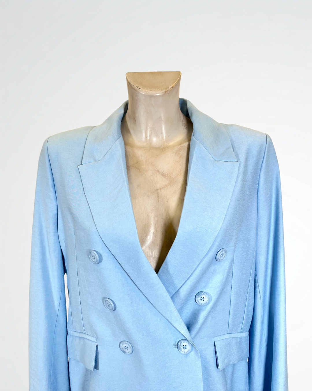 Completo giacca e pantalone azzurro