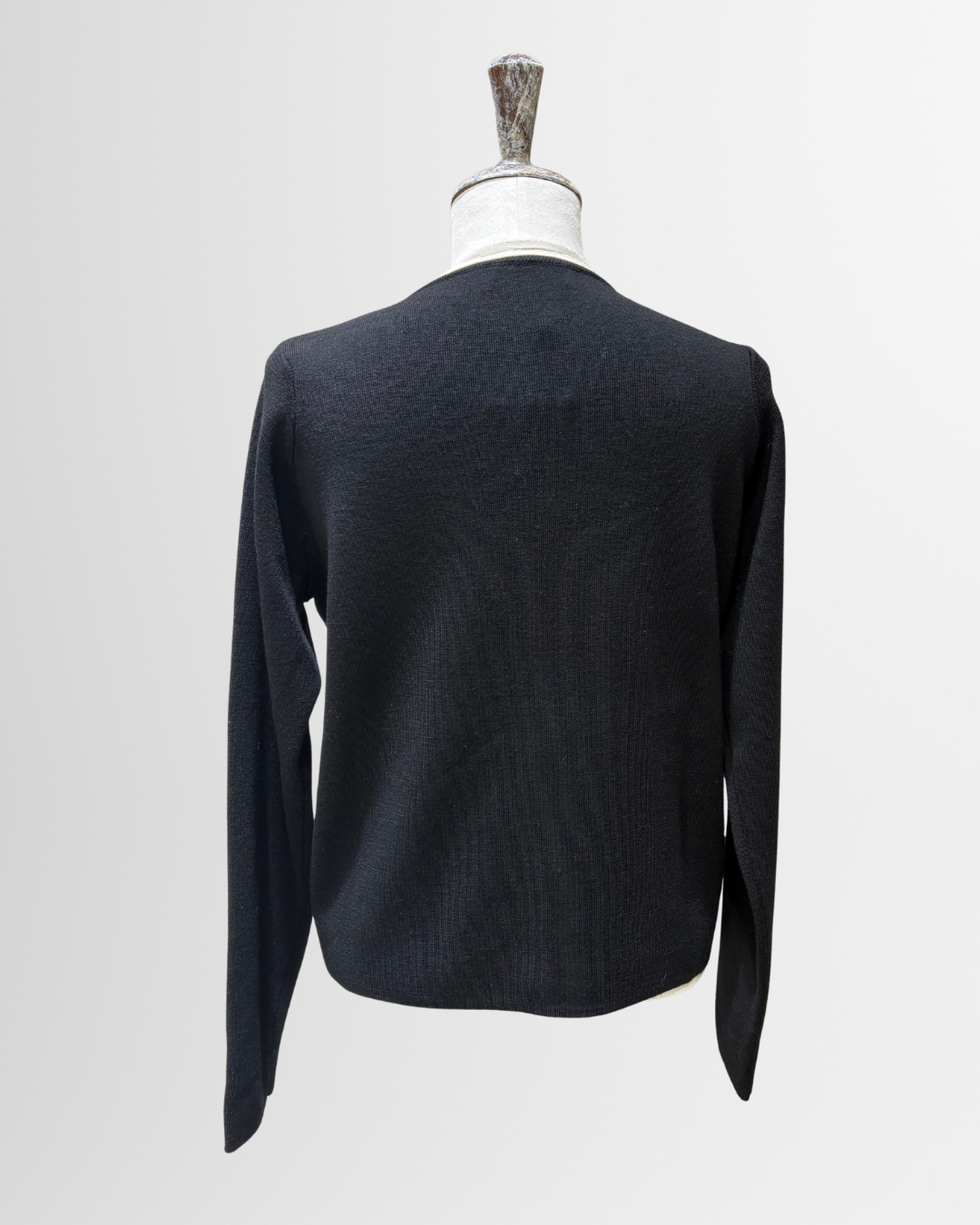 Cardigan con inserti