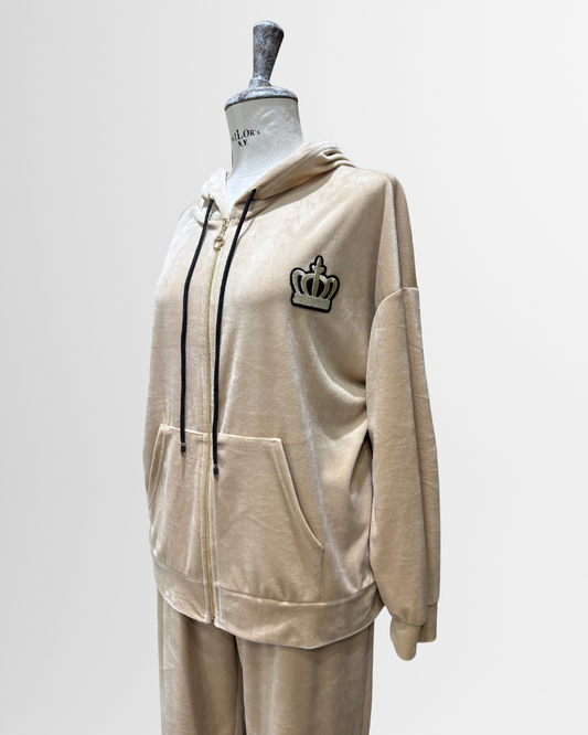 Felpa con cappuccio e zip