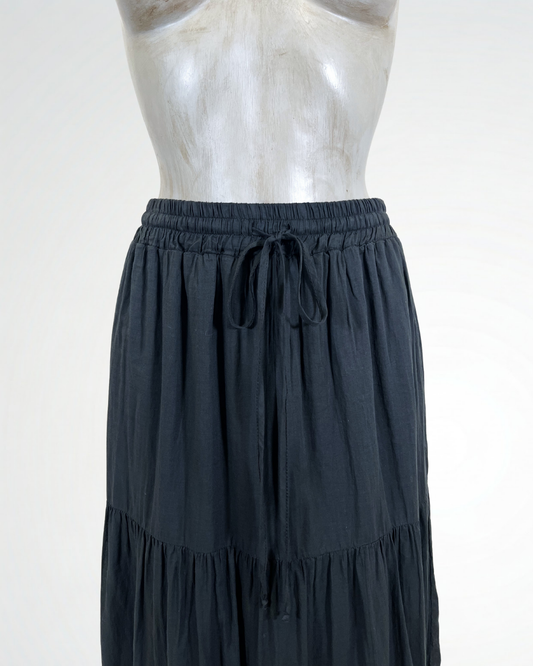 Gonna lunga 100% cotone