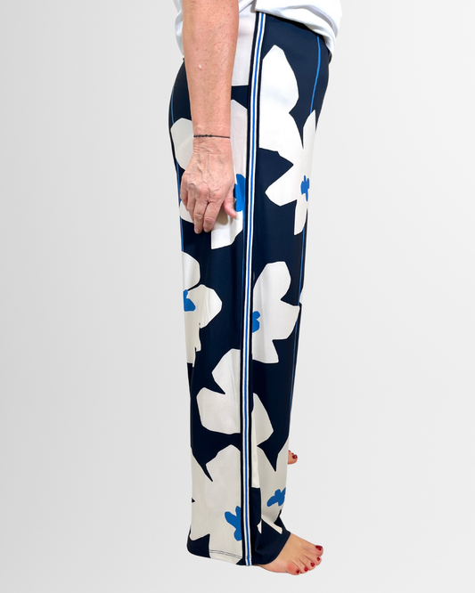 Pantaloni floreali morbidi