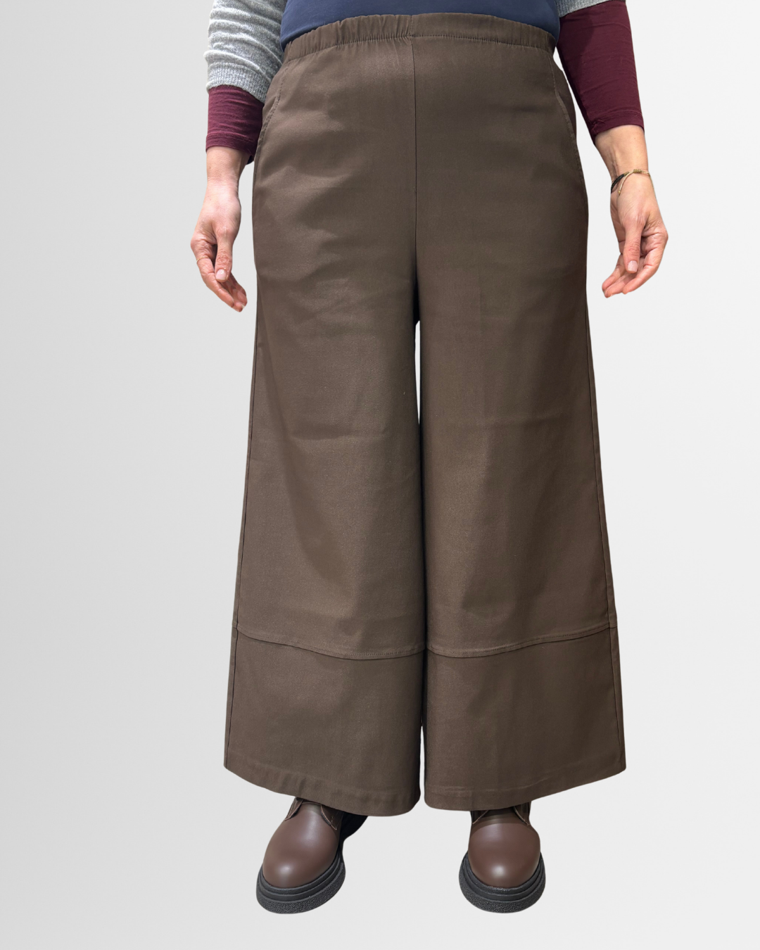 Pantaloni Mughetto in bengalina