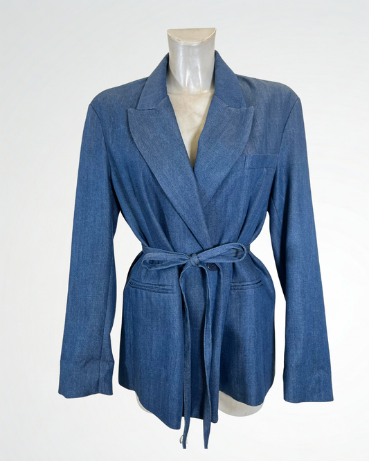 Giacca doppio petto denim