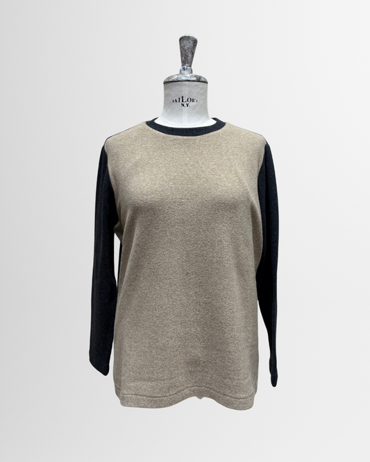 Maglia bicolor carbone