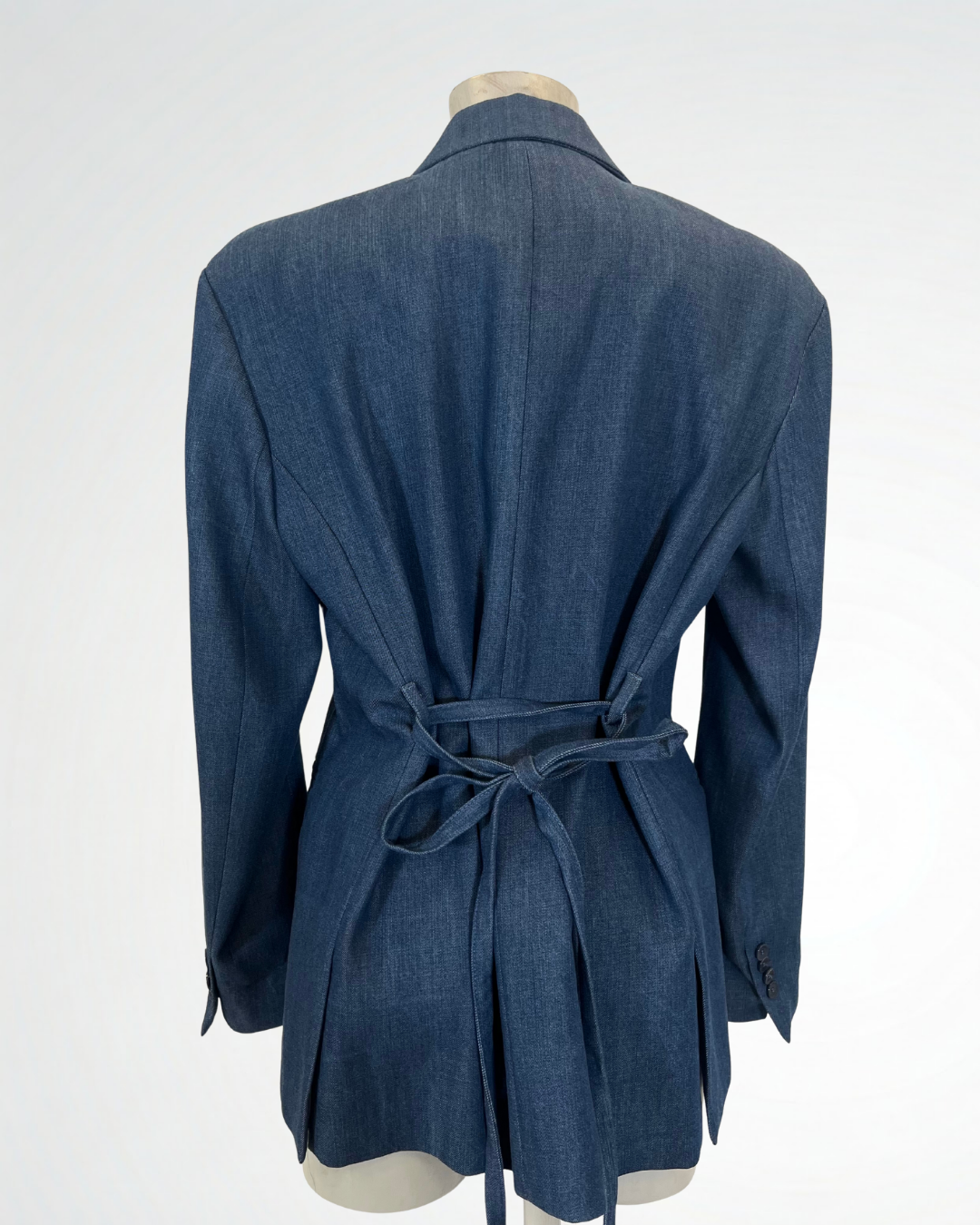 Giacca doppio petto denim