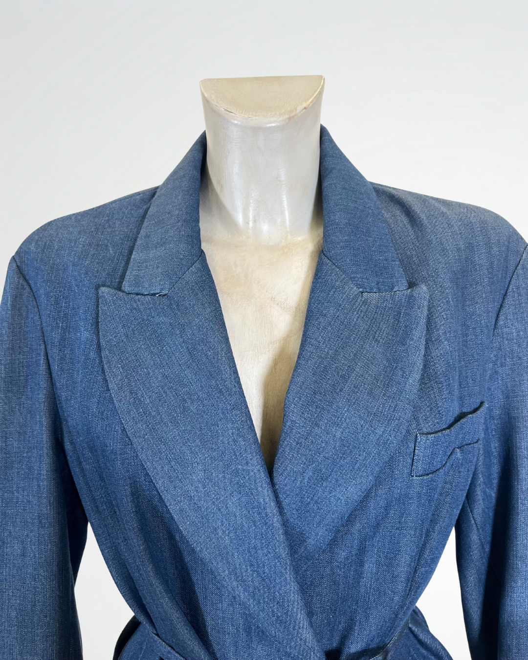 Giacca doppio petto denim