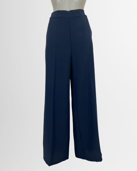 Pantaloni palazzo fluidi Blu