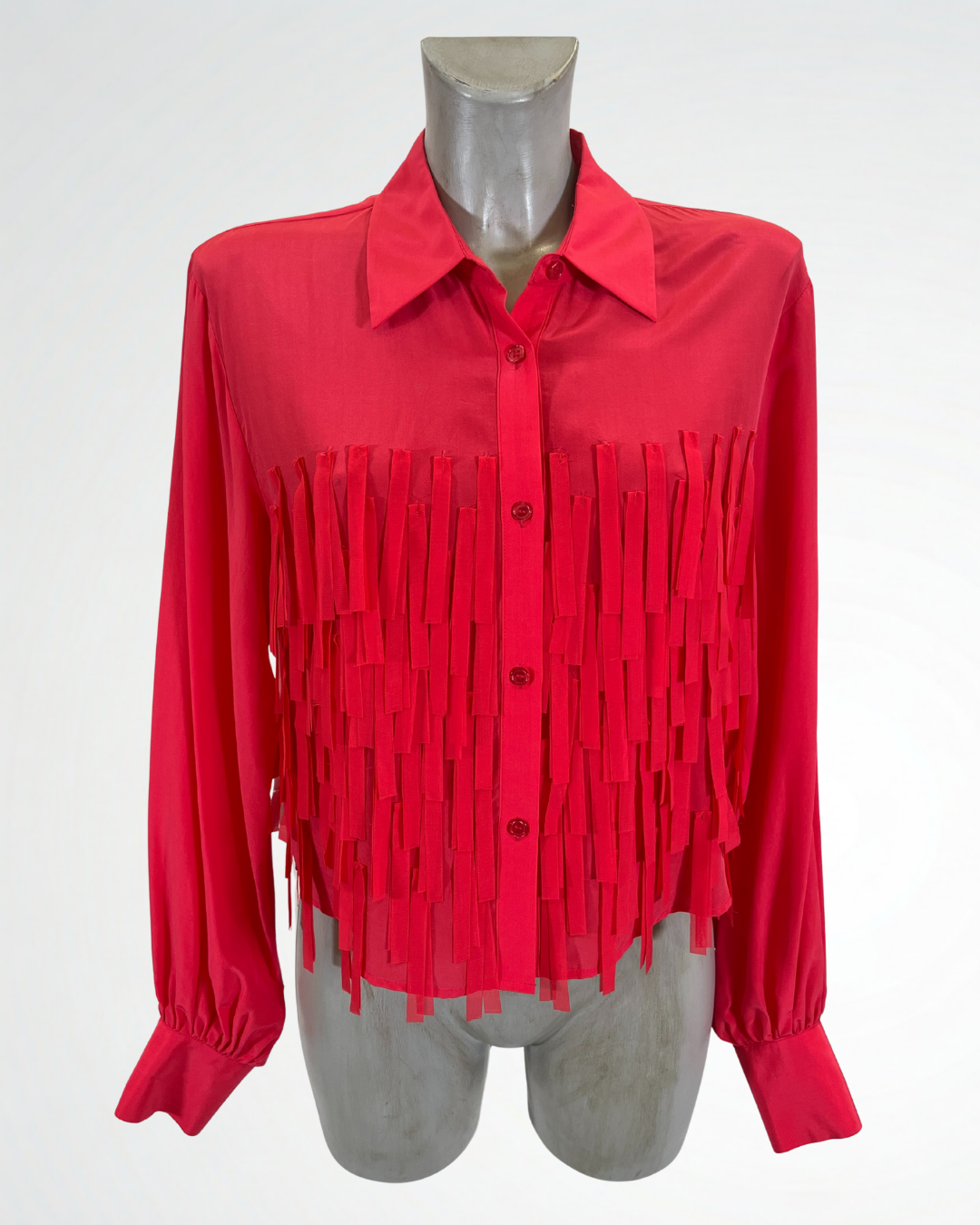 Camicia con frange
