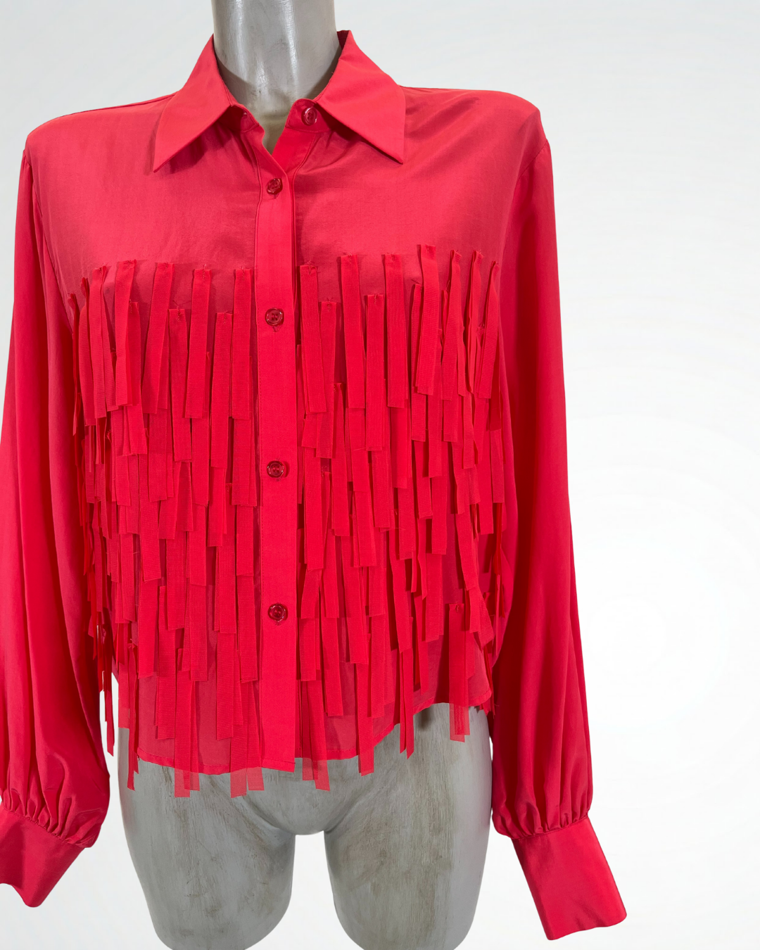 Camicia con frange