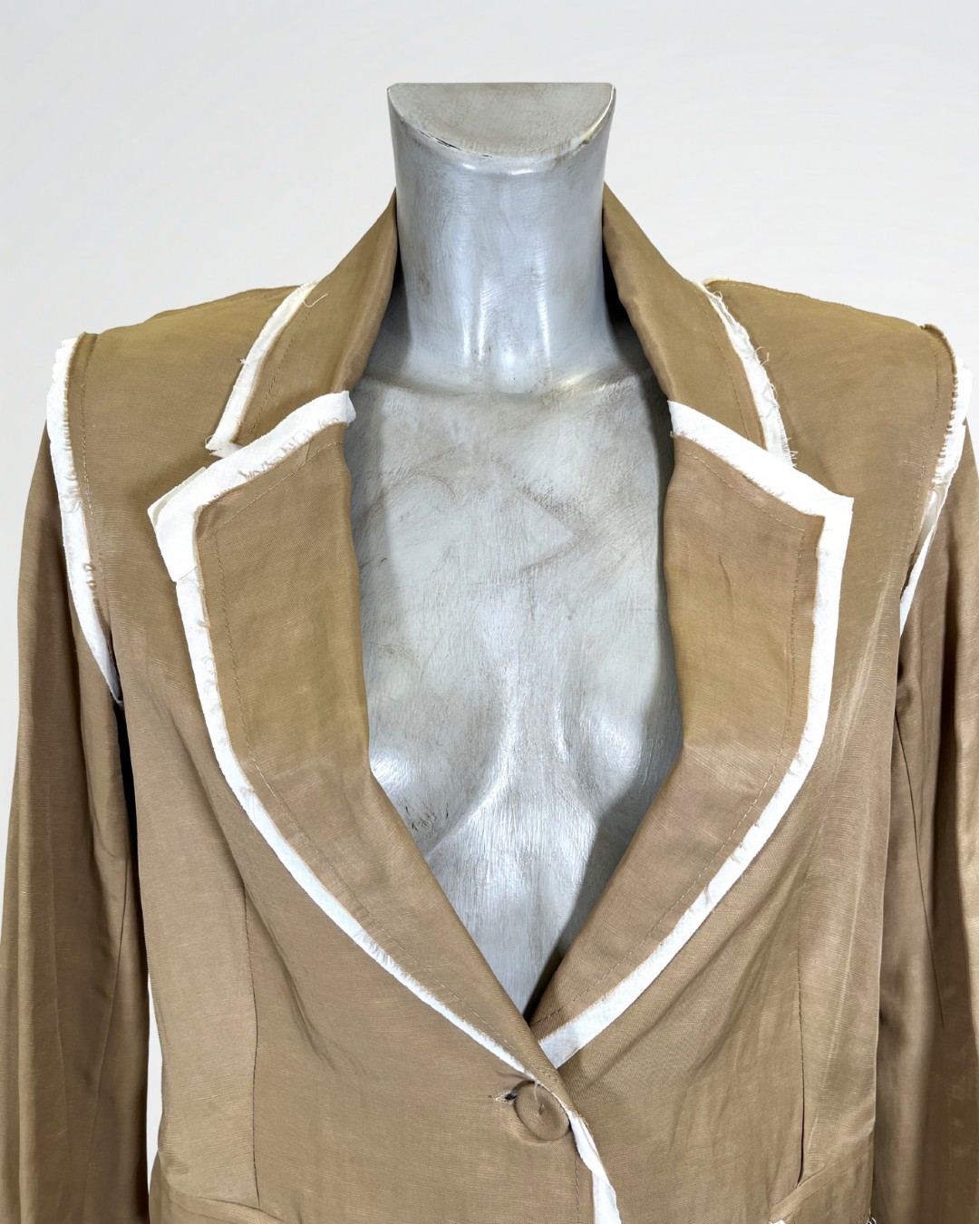 Completo giacca e pantalone sabbia