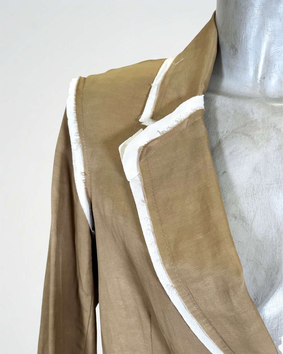 Completo giacca e pantalone sabbia